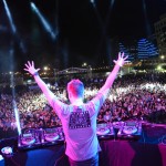 NICKY ROMERO GREETS THE HUMONGOUS CROWD AT THE SM MOA CONCERT GROUNDS