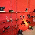 Cesare Paciotti shoes on display