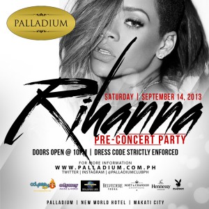 RIHANNA Pre Concert Party for IG