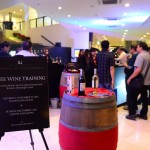 Robert Mondavi Free Wine training and mall activation at Greenbelt gallery.