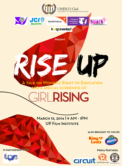 RISE UP POSTER PNG