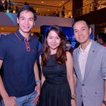 Chris Tiu, Anthem Shoppes Managing Directors Cheryl Lao Lee and Ericson Lee