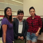 Klara Anunuevo, Elds Mejia and Ingrid Chua-Go.